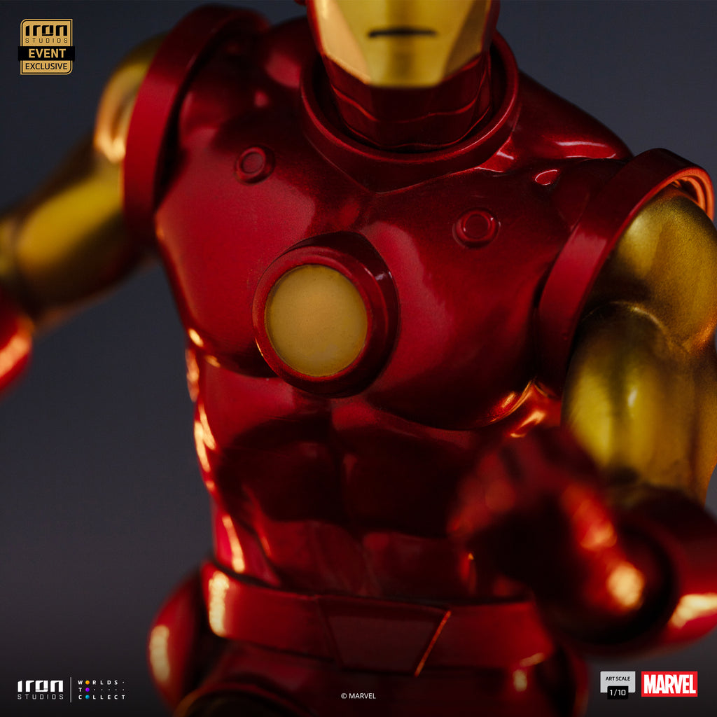 Iron Man (CCXP Event Exclusive 2025) - Marvel Comics - Art Scale 1/10 - Iron Studios