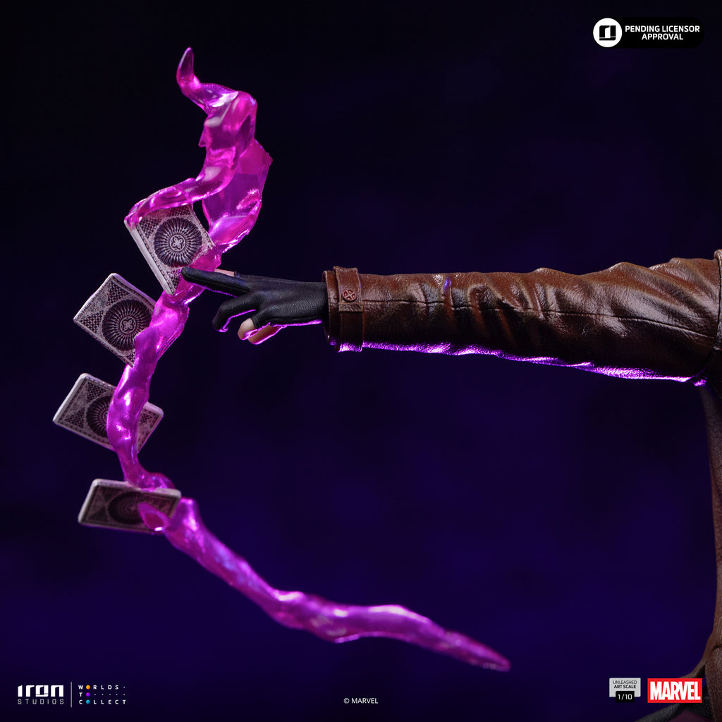 Pre-Order - Statue Gambit Unleashed - X-Men - Art Scale 1/10 - Iron Studios