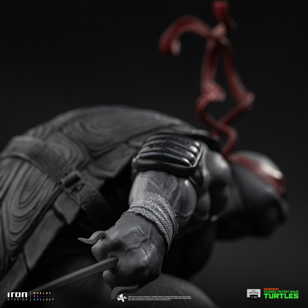 Pre-Order - Raphael (Black and White Variant) - Teenage Mutant Ninja Turtles - BDS Art Scale 1/10 - Iron Studios