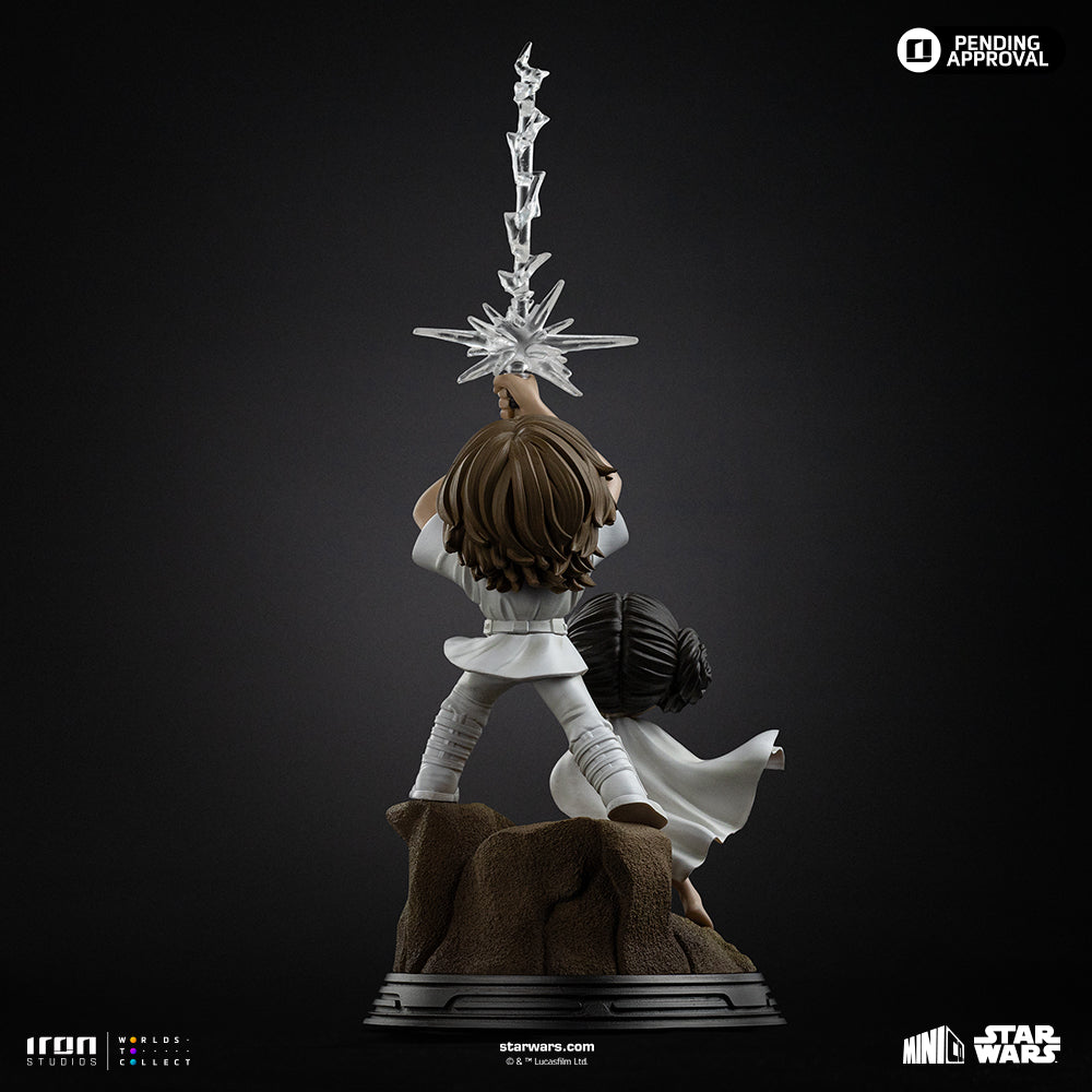 Pre-Order - Statue Luke and Leia - Star Wars - MiniCo - Iron Studios