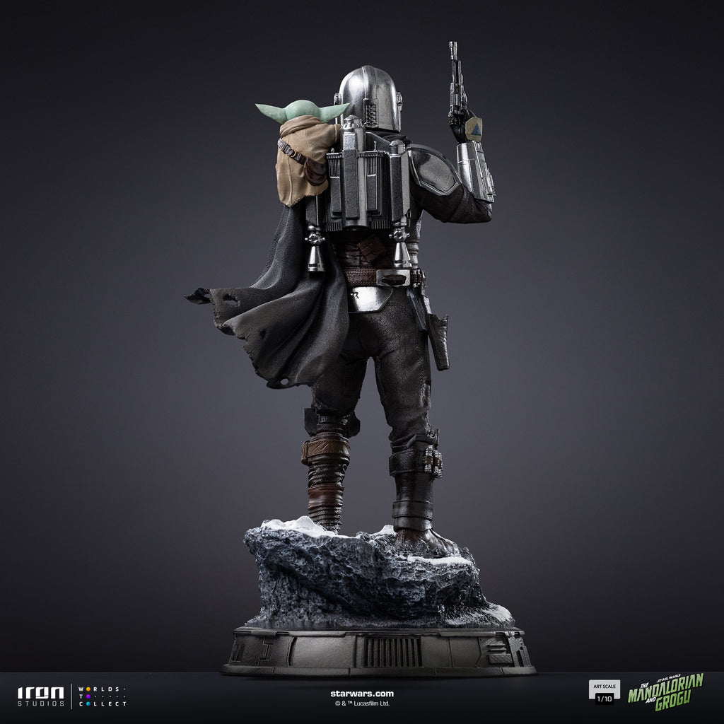 Pre-Order - Statue Mandalorian and Grogu - The Mandalorian and Grogu Movie - Art Scale 1/10 - Iron Studios