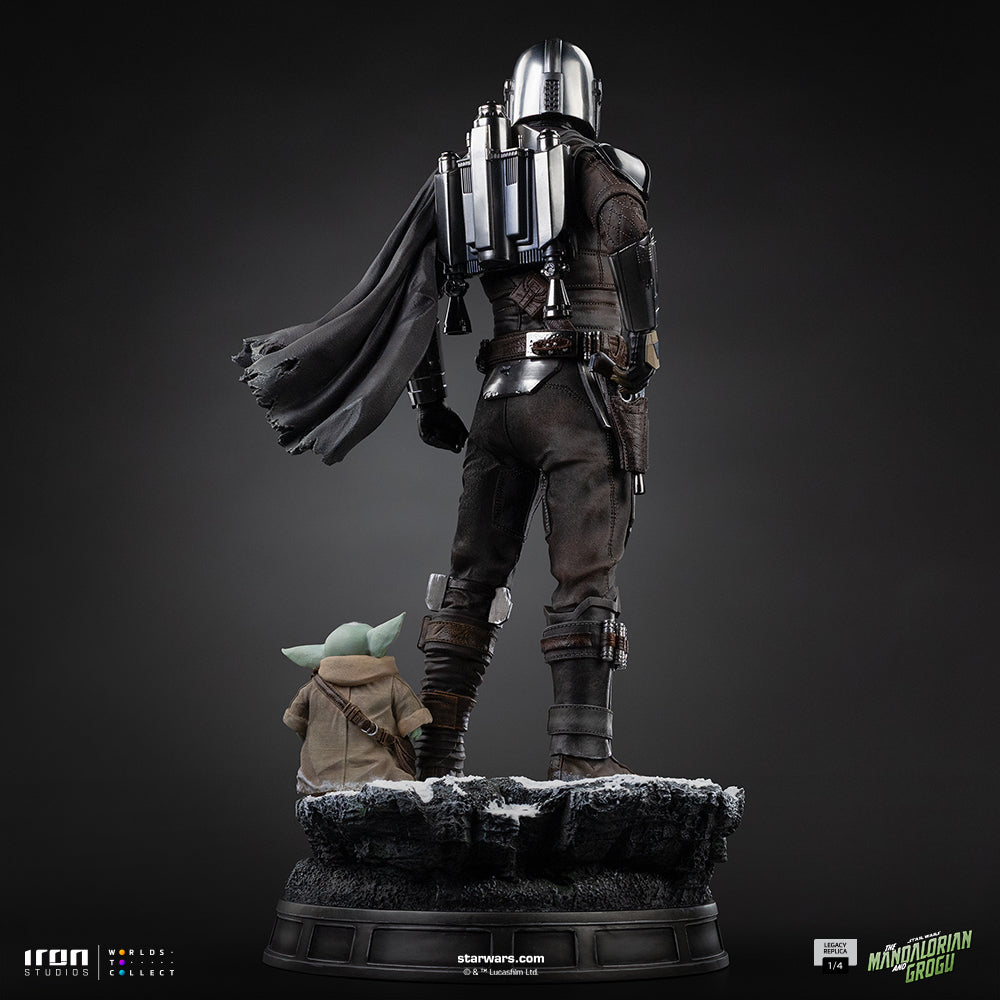 Pre-Order - Statue The Mandalorian and Grogu - The Mandalorian Movie - Legacy Replica 1/4