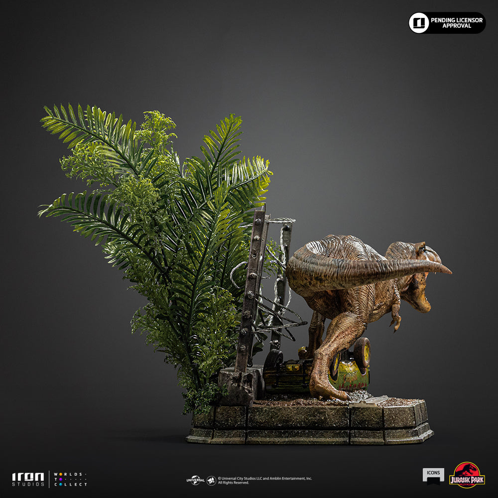 Pre-Order - T-Rex Breakout Set A - Jurassic Park - Icons - Iron Studios