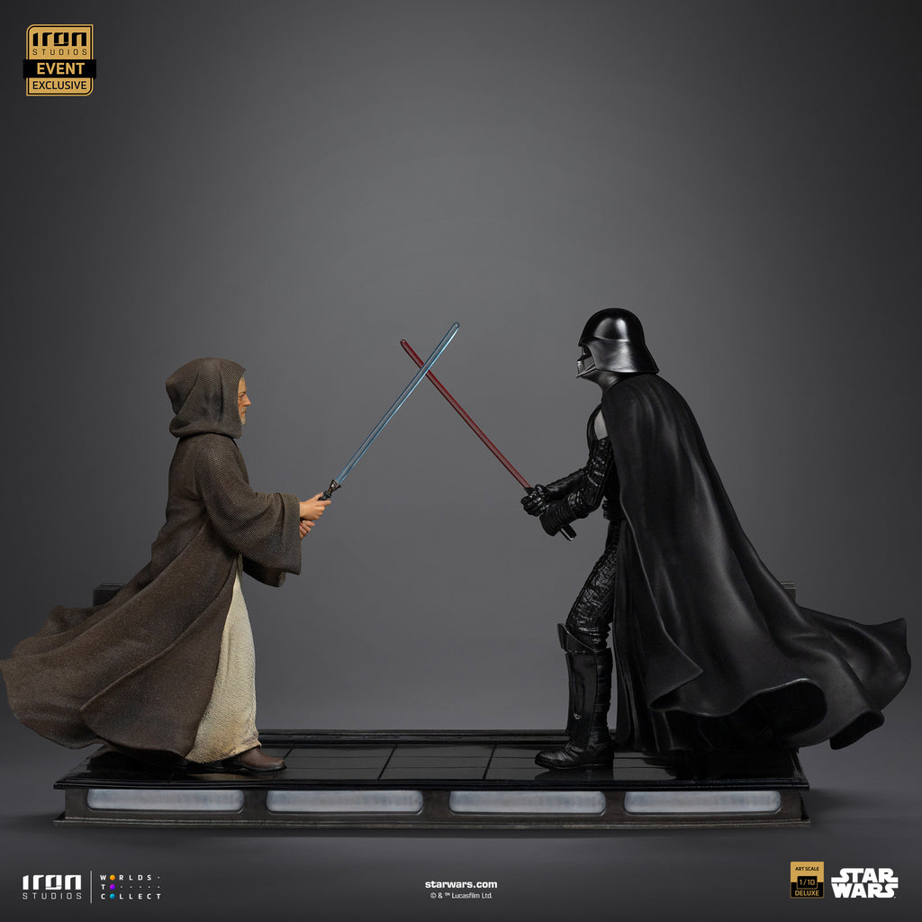 Darth Vader vs Obi-Wan Kenobi (CCXP Event Exclusive 2025) - Star Wars - Art Scale 1/10 - Iron Studios