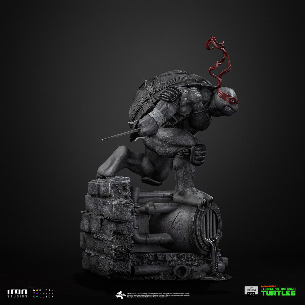 Pre-Order - Raphael (Black and White Variant) - Teenage Mutant Ninja Turtles - BDS Art Scale 1/10 - Iron Studios