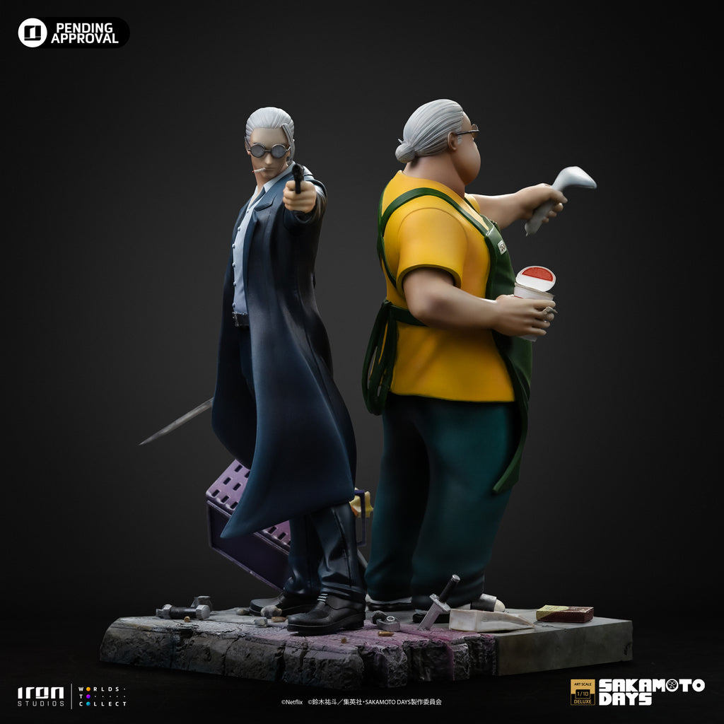 Pre-Order -  Statue Taro Sakamoto Deluxe - Sakamoto Days - Art Scale 1/10 - Iron Studios
