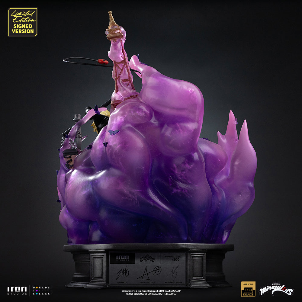 Pre-Order - Ladybug and Cat Noir - Miraculous 10th Anniversary Signed Edition - Deluxe Art Scale 1/10 - Iron Studios