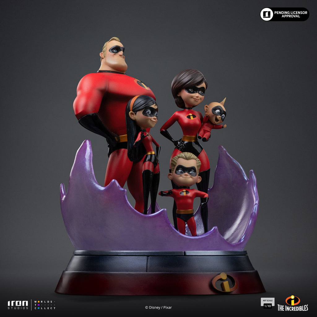 Pre-Order - Statue The Incredibles Diorama - The Incredibles - Art Scale 1/10 - Iron Studios