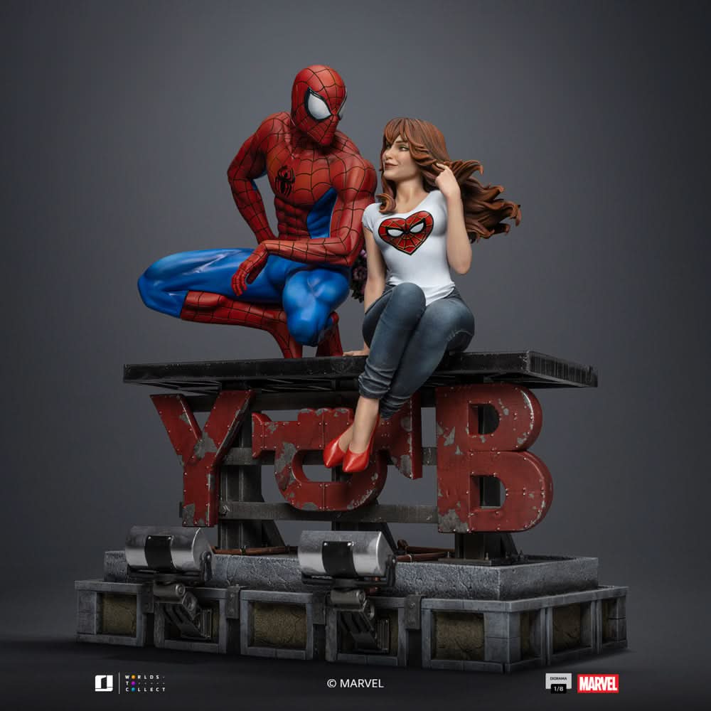 Pre-Order - Statue Spider-Man and Mary Jane - Marvel Comics - Diorama 1/6 - Iron Studios