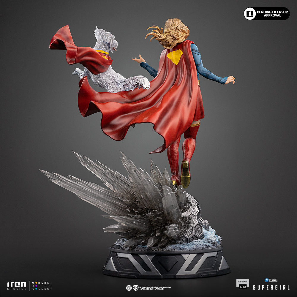 Pre-Order - Supergirl & Krypto - Supergirl Movie - Art Scale 1/10