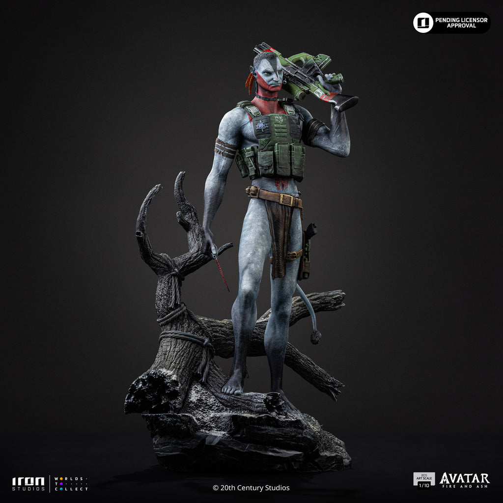 Pre-Order - Statue Miles Quaritch - Avatar 3: Fire and Ash - Art Scale 1/10 - Iron Studios