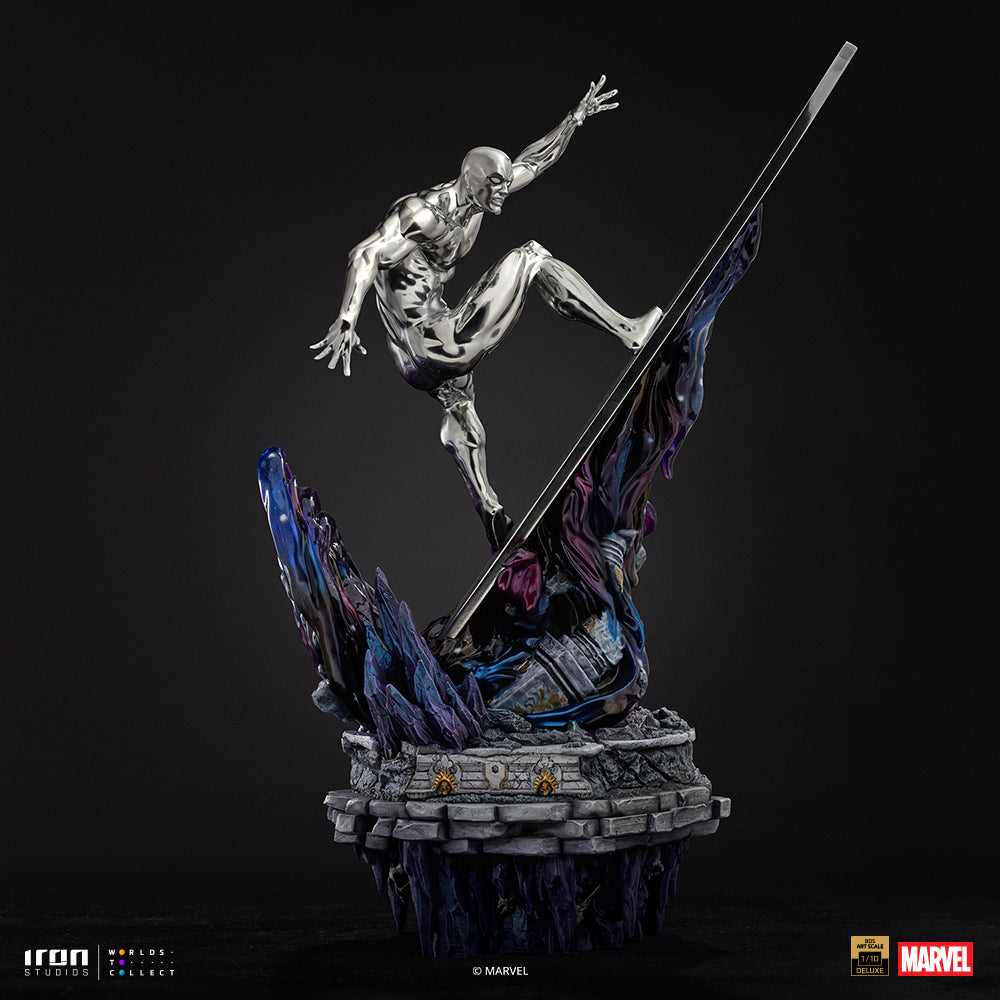 Pre-Order - Statue Silver Surfer Deluxe - Infinity Gauntlet Diorama -BDS Art Scale 1/10 - Iron Studios