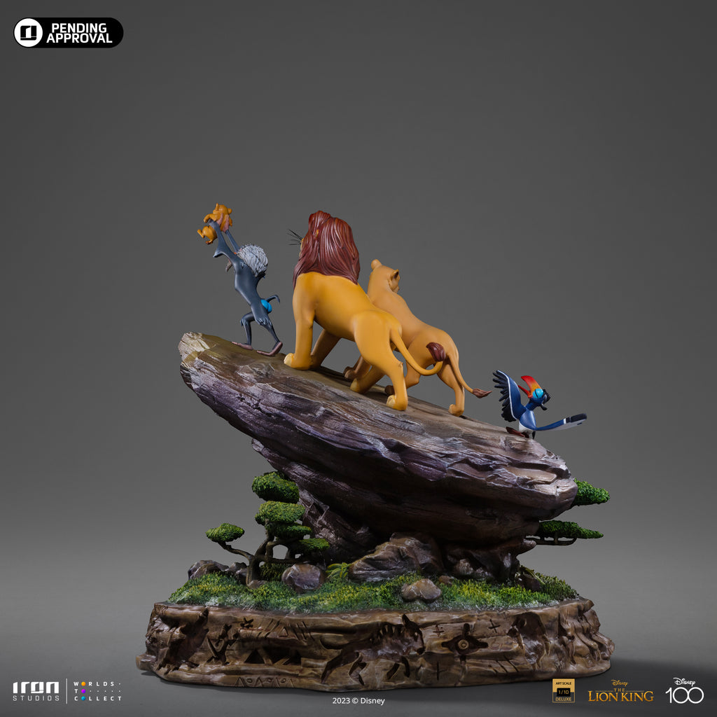 Lion King Deluxe - Disney 100th - The Lion King - Art Scale 1/10 - Iron Studios