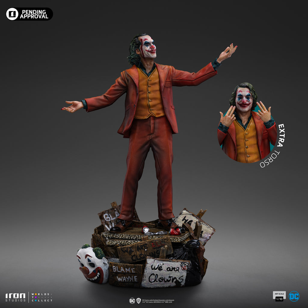Statue Joker (Arthur Fleck) - Joker - Art Scale 1/10 - Iron Studios
