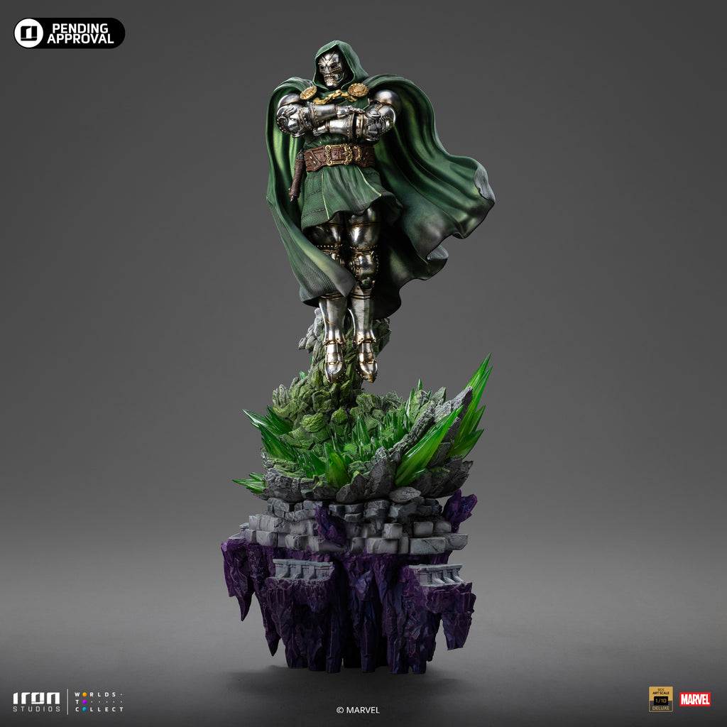 Pre-Order- Statue Doctor Doom Deluxe - Infinity Gauntlet Diorama - BDS Art Scale 1/10 - Iron Studios