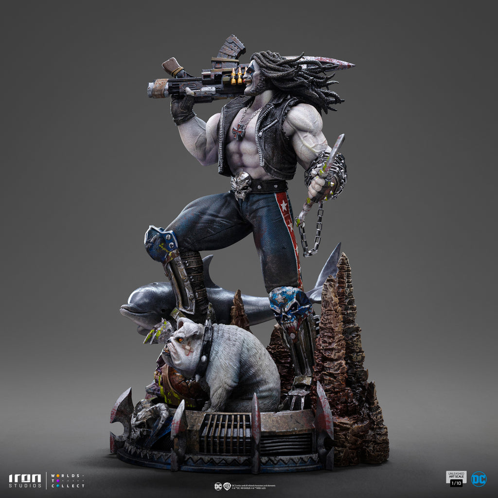 Pre-Order -  Statue Lobo Unleashed - DC Comics - Art Scale 1/10 - Iron Studios