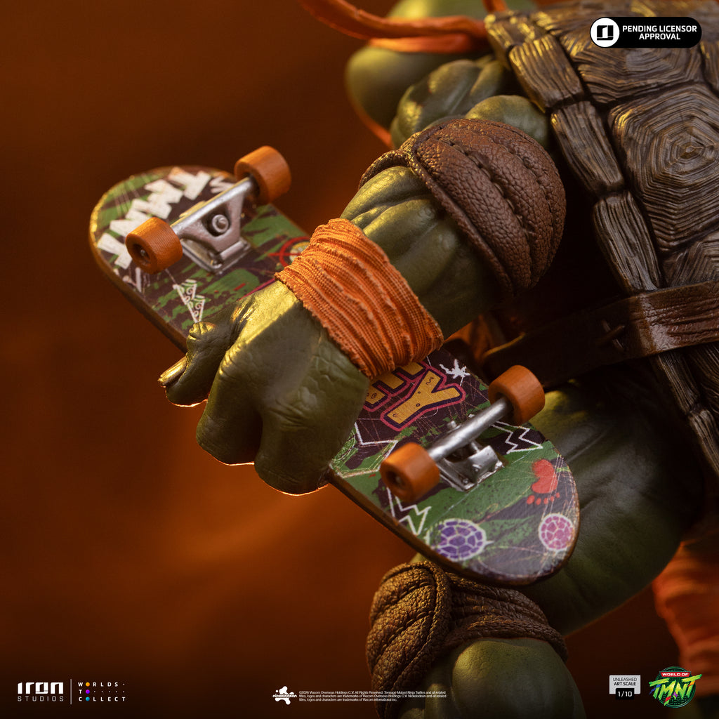 Pre-Order - Statue Michelangelo Unleashed - Teenage Mutant Ninja Turtles - Art Scale 1/10 - Iron Studios