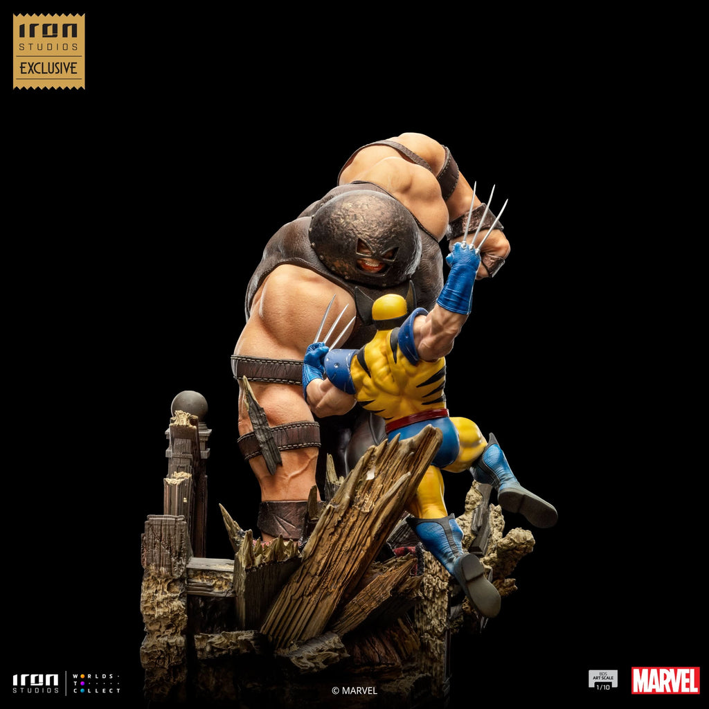 Statue Wolverine vs Juggernaut - X-Men - Art Scale 1/10 - Iron Studios