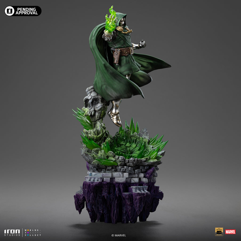 Pre-Order- Statue Doctor Doom Deluxe - Infinity Gauntlet Diorama - BDS Art Scale 1/10 - Iron Studios
