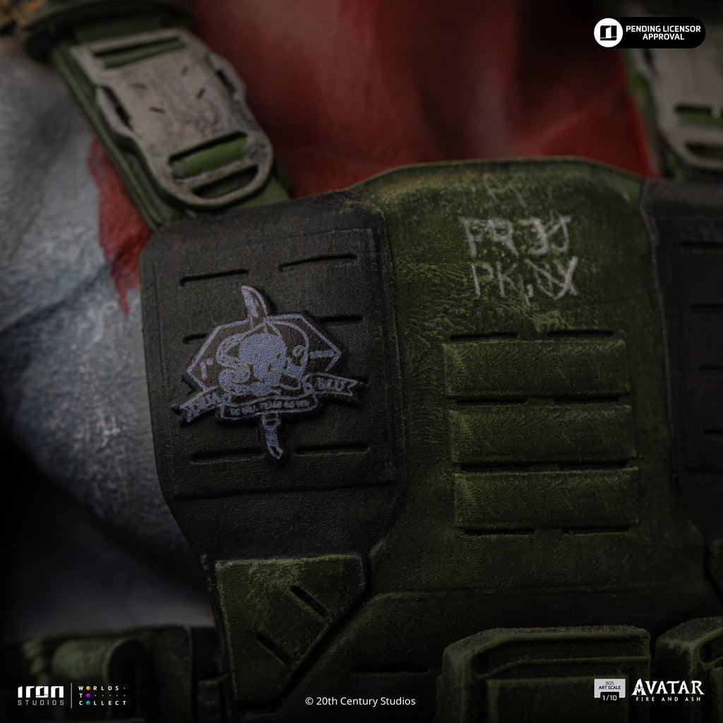 Pre-Order - Statue Miles Quaritch - Avatar 3: Fire and Ash - Art Scale 1/10 - Iron Studios