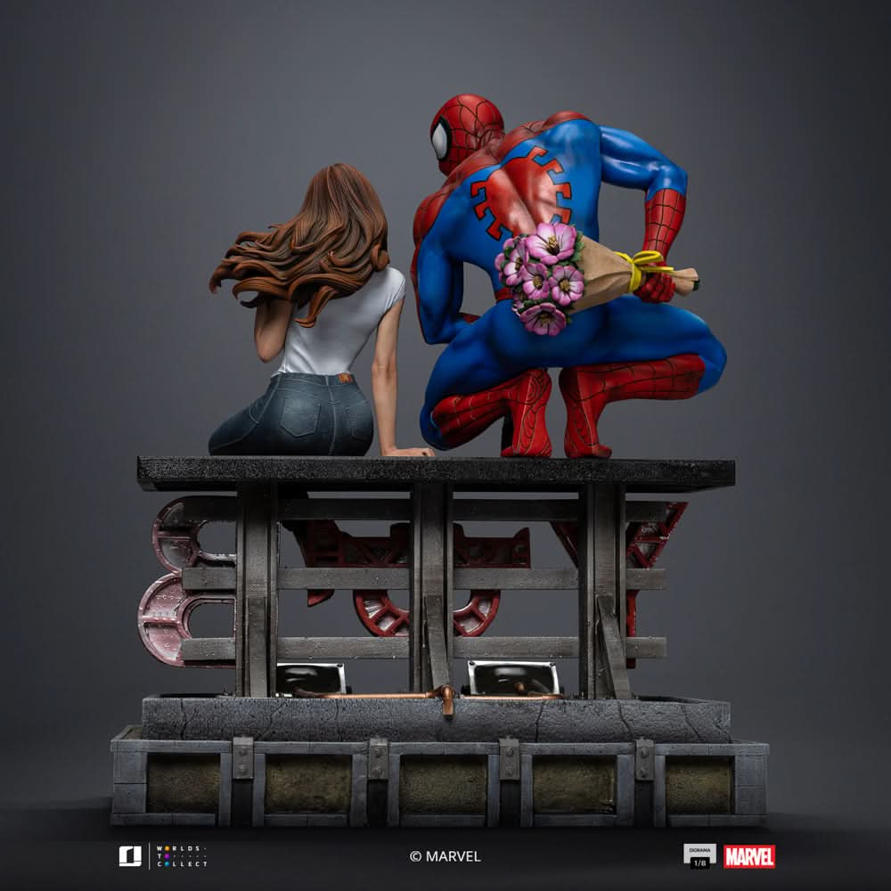 Pre-Order - Statue Spider-Man and Mary Jane - Marvel Comics - Diorama 1/6 - Iron Studios