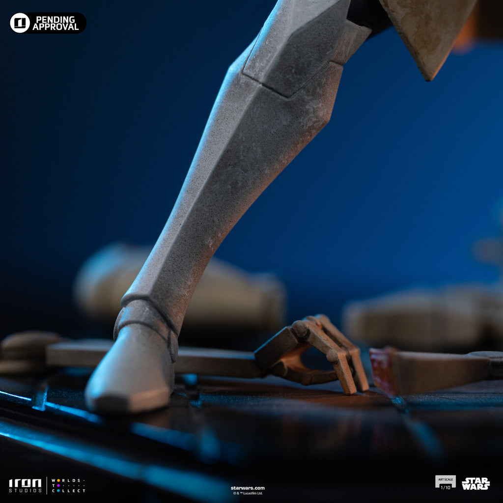 Pre-Order -  Statue Obi-Wan Kenobi – Star Wars: Clone Wars - Art Scale 1/10 - Iron Studios