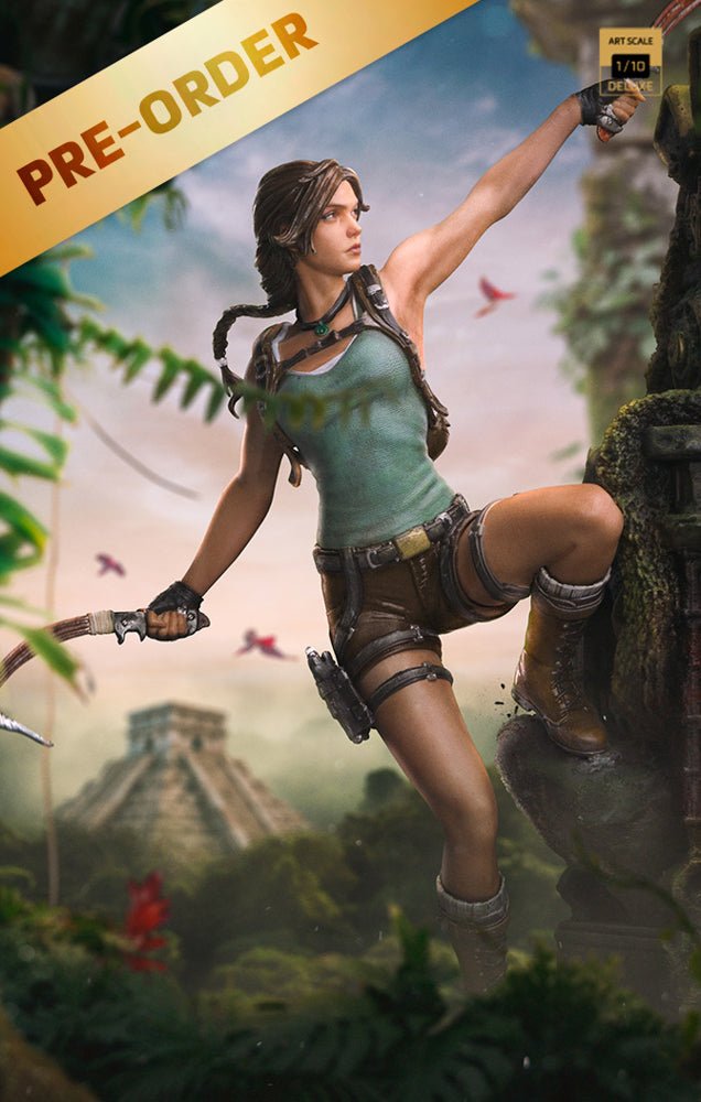 Digital Pre - Order - Statue Lara Croft - Tomb Raider - Art Scale 1/10 - Iron Studios