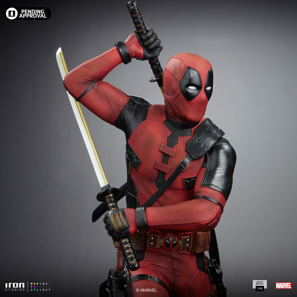 Digital Pre-Order - Statue Deadpool - Deadpool & Wolverine - Legacy Replica 1/4 - Iron Studios