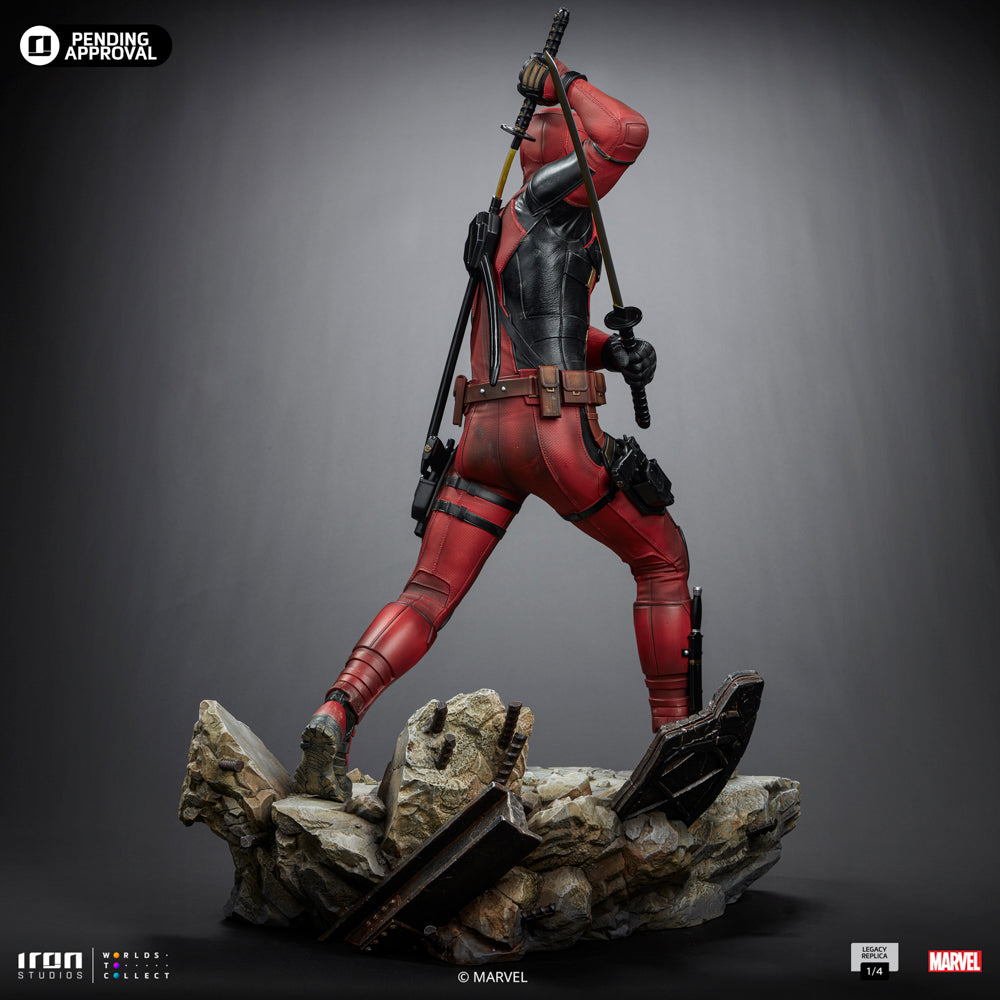 Digital Pre-Order - Statue Deadpool - Deadpool & Wolverine - Legacy Replica 1/4 - Iron Studios