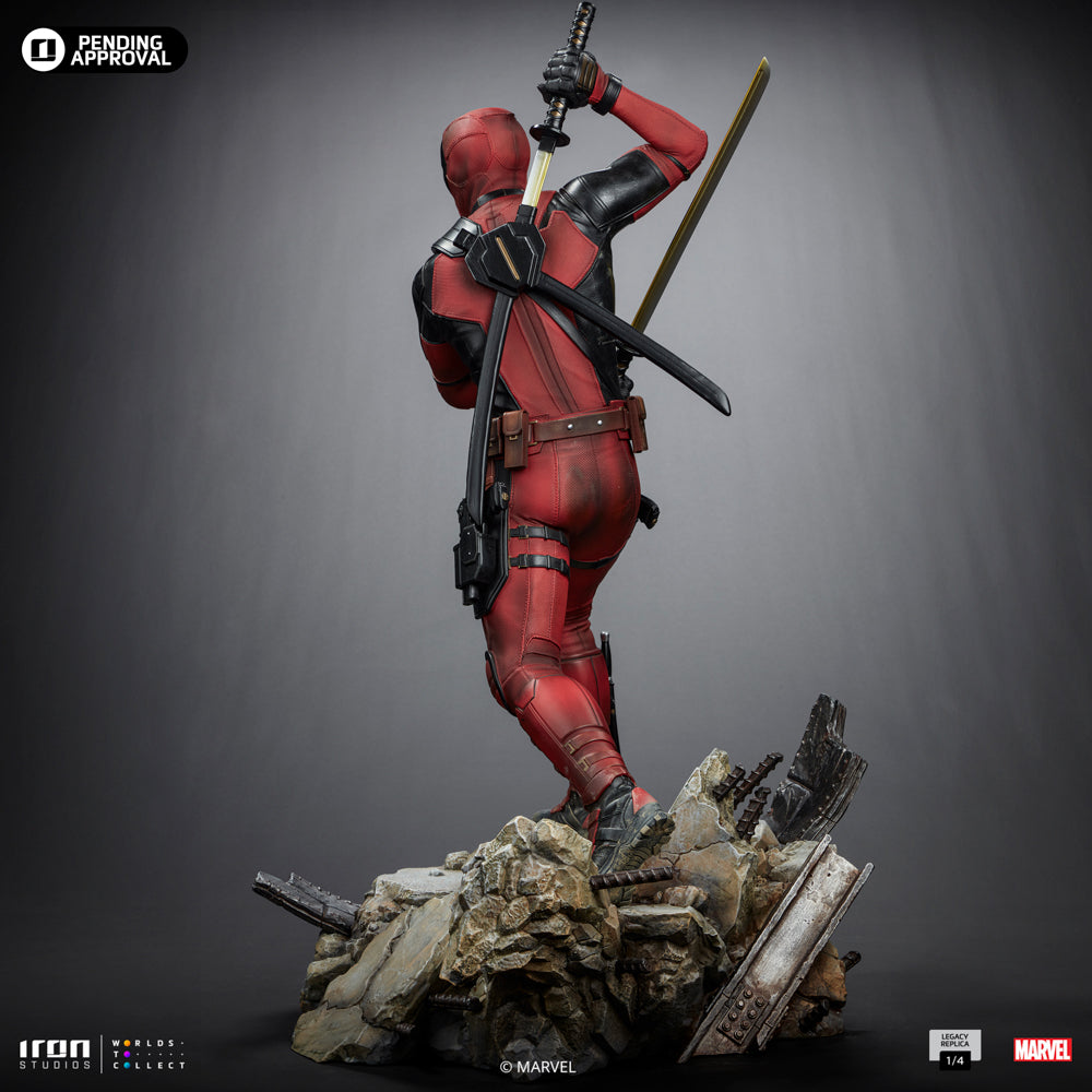 Digital Pre-Order - Statue Deadpool - Deadpool & Wolverine - Legacy Replica 1/4 - Iron Studios