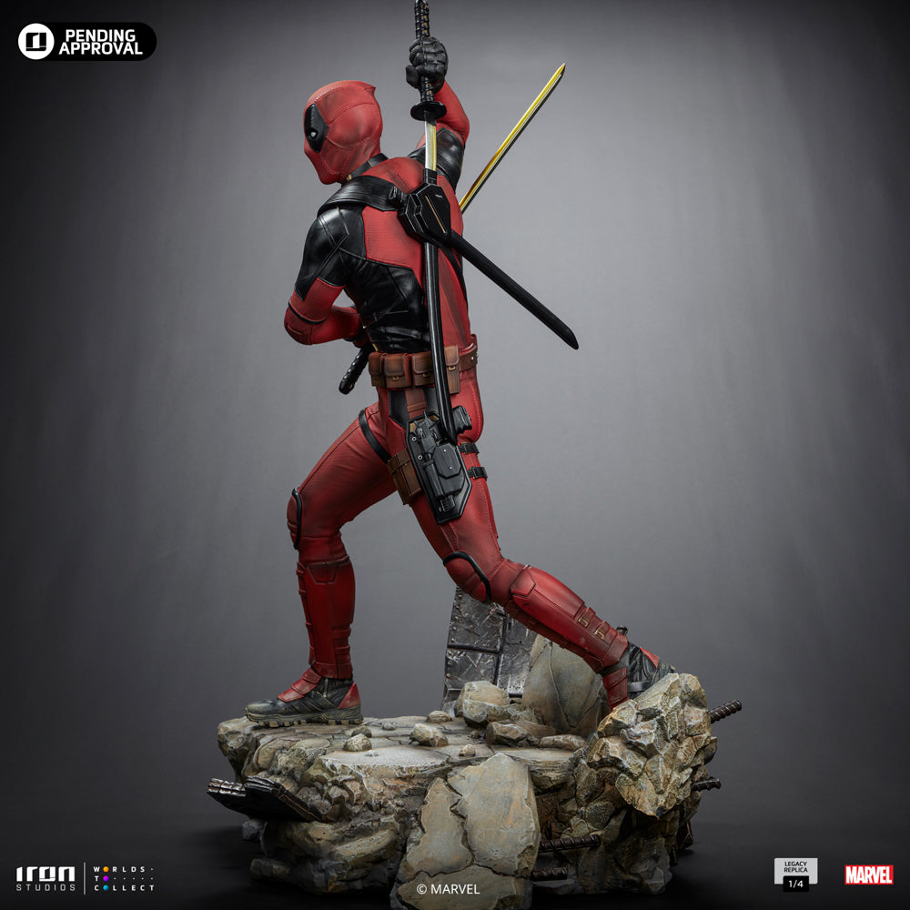 Digital Pre-Order - Statue Deadpool - Deadpool & Wolverine - Legacy Replica 1/4 - Iron Studios