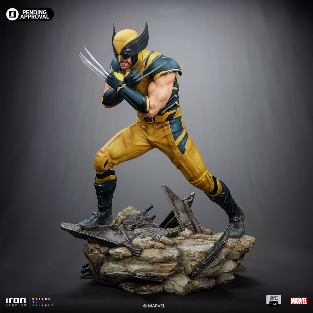 Digital Pre-Order - Statue Wolverine - Deadpool & Wolverine - Legacy Replica 1/4 - Iron Studios