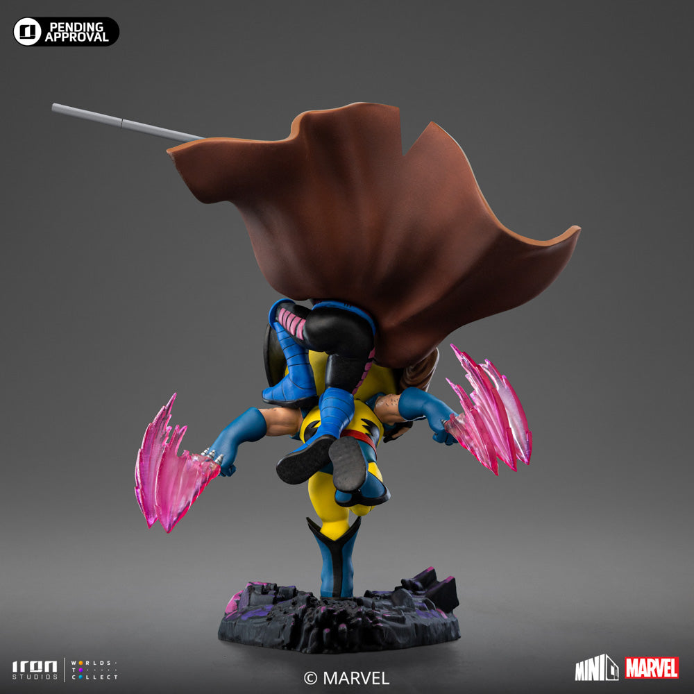 Digital Pre-Order - Statue Gambit and Wolverine - X-Men 97 - MiniCo - Iron Studios