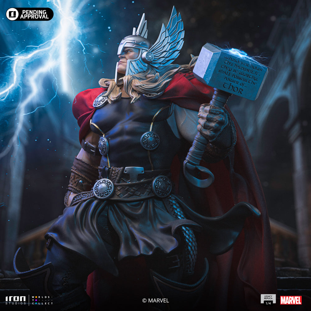 Digital Pre-Order - Statue Thor Unleashed - Marvel Comics - Legacy Replica 1/4 - Iron Studios