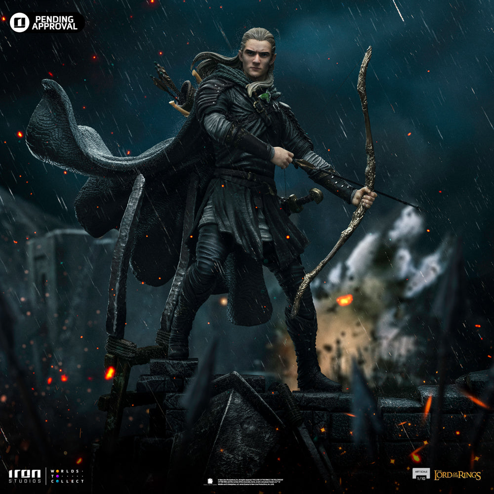 Digital Pre-Order - Statue Legolas Unleashed - the Lord of the Rings - Art Scale 1/10 - Iron Studios