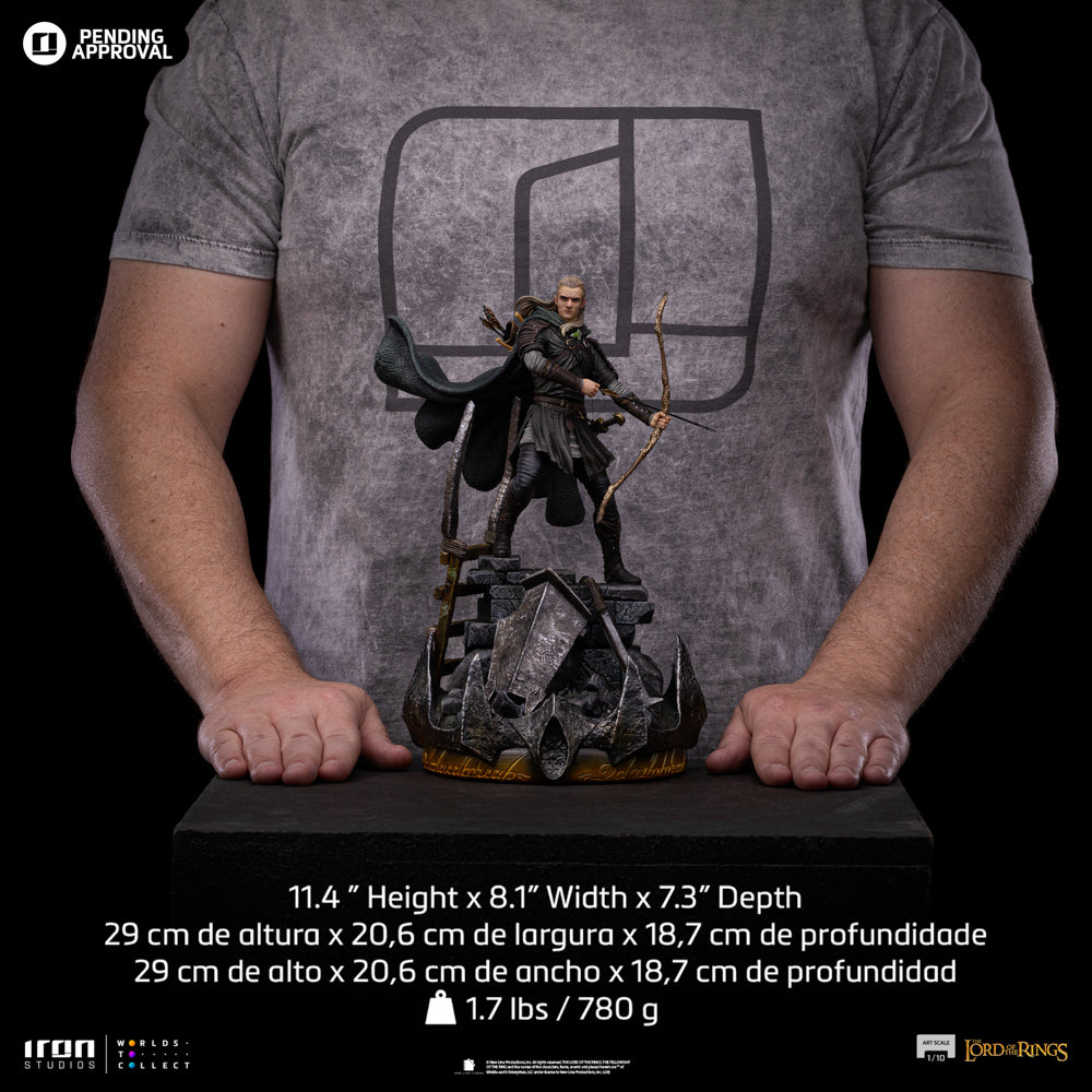 Digital Pre-Order - Statue Legolas Unleashed - the Lord of the Rings - Art Scale 1/10 - Iron Studios