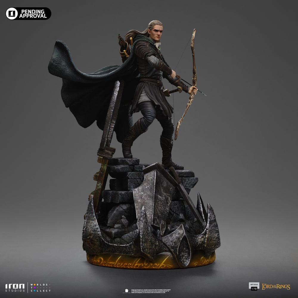 Statue Legolas Unleashed - the Lord of the Rings - Art Scale 1/10 - Iron Studios