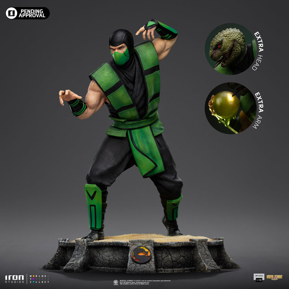 Pre-Order - Statue Reptile - Mortal Kombat - Art Scale 1/10 - Iron Studios