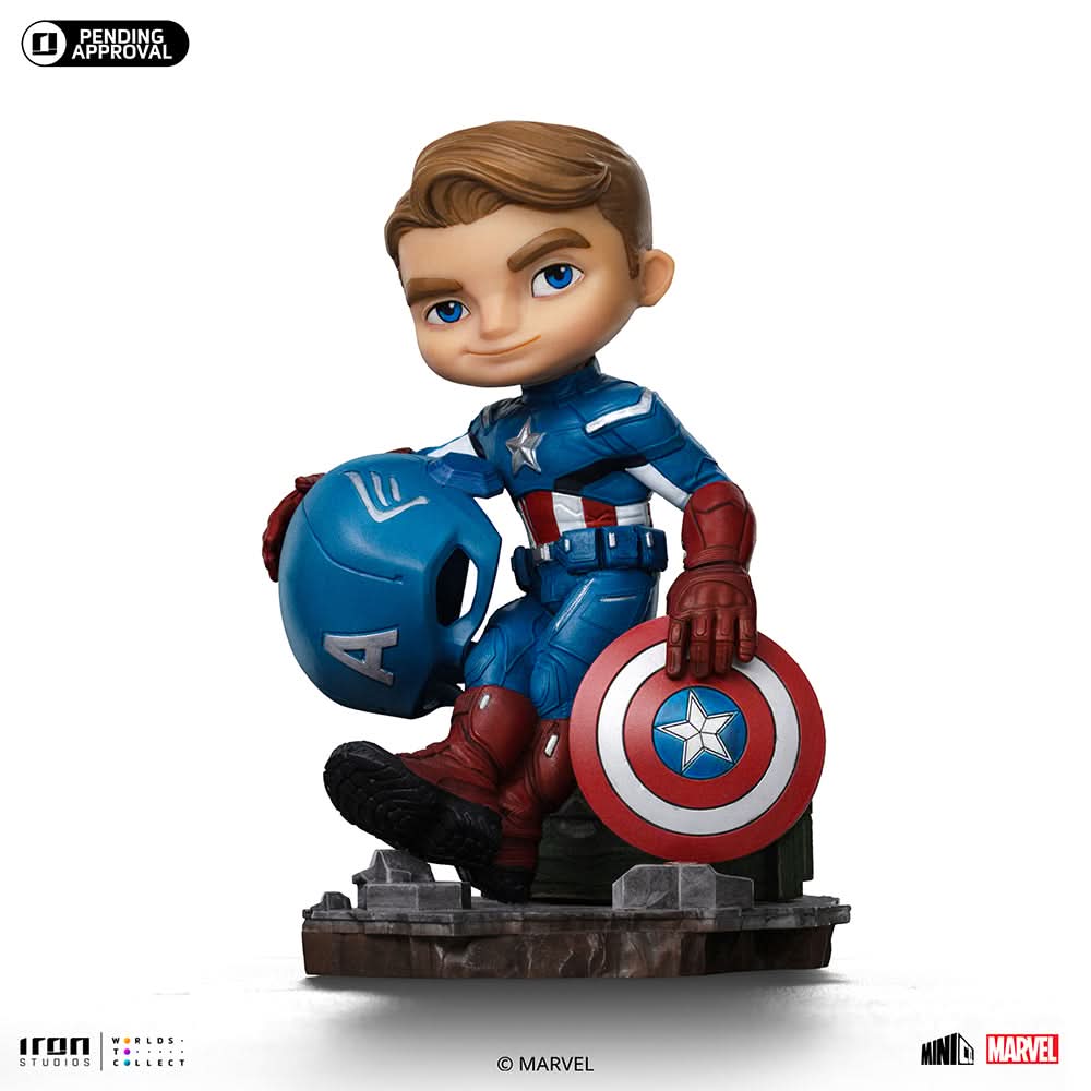 Statue Captain America - Infinity Saga - MIniCo - Iron Studios