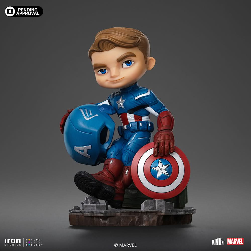 Statue Captain America - Infinity Saga - MIniCo - Iron Studios