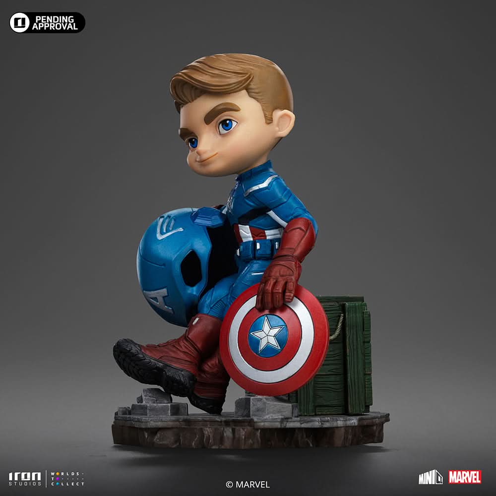 Statue Captain America - Infinity Saga - MIniCo - Iron Studios