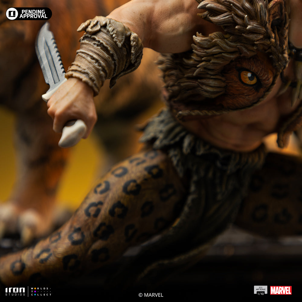 Digital Pre-Order - Statue Kraven - Spider-Man vs Villains Diorama - BDS Art Scale 1/10 - Iron Studios