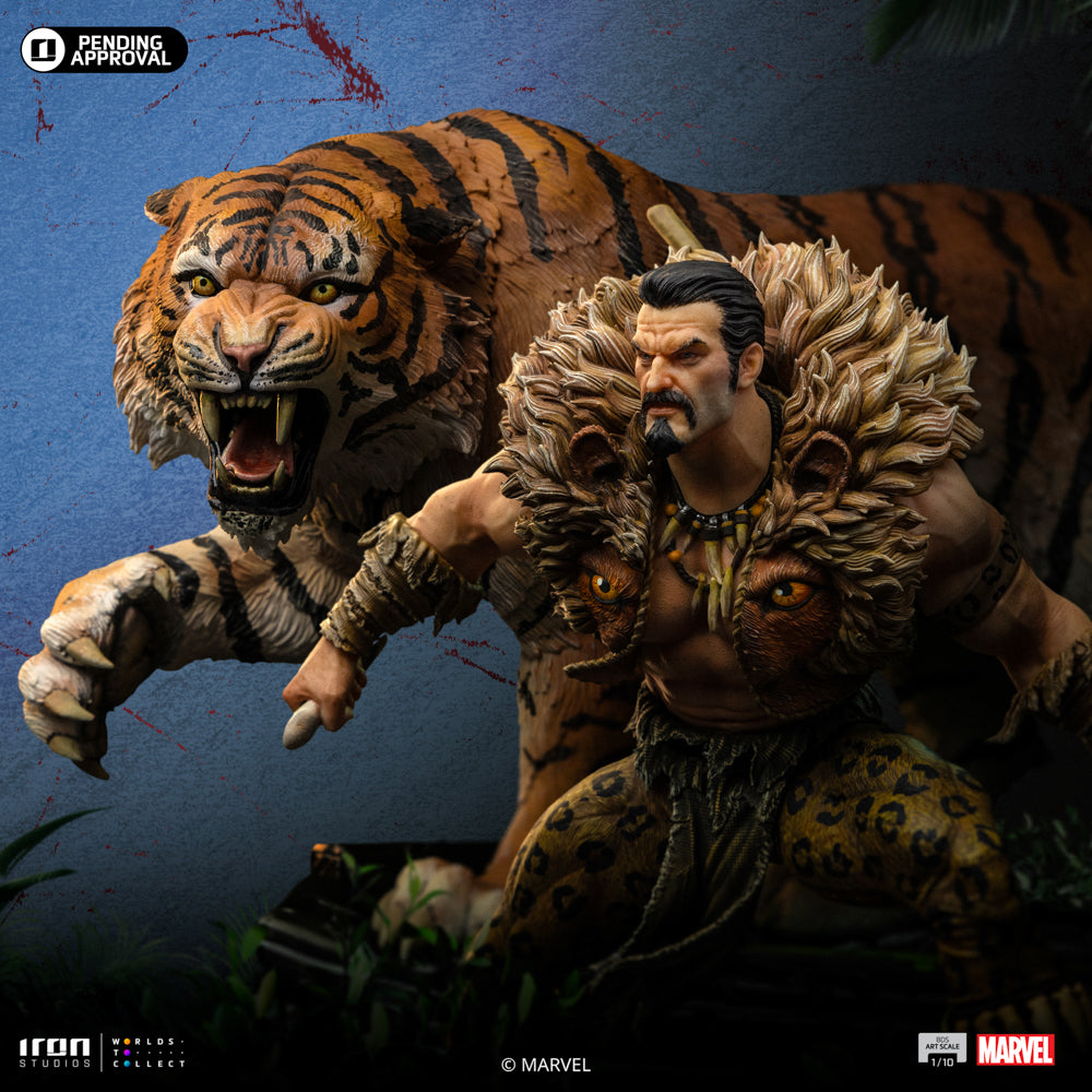 Pre-Order - Statue Kraven - Spider-Man vs Villains Diorama - BDS Art Scale 1/10 - Iron Studios