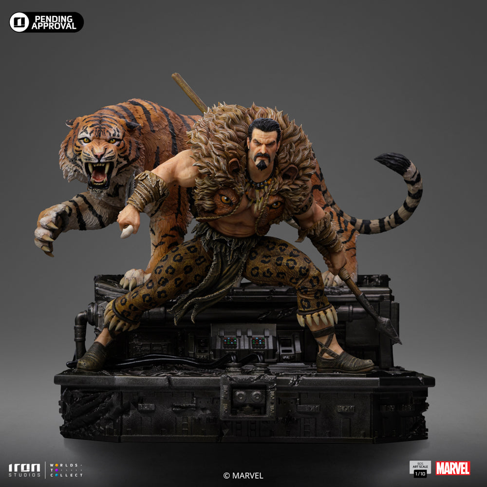 Digital Pre-Order - Statue Kraven - Spider-Man vs Villains Diorama - BDS Art Scale 1/10 - Iron Studios