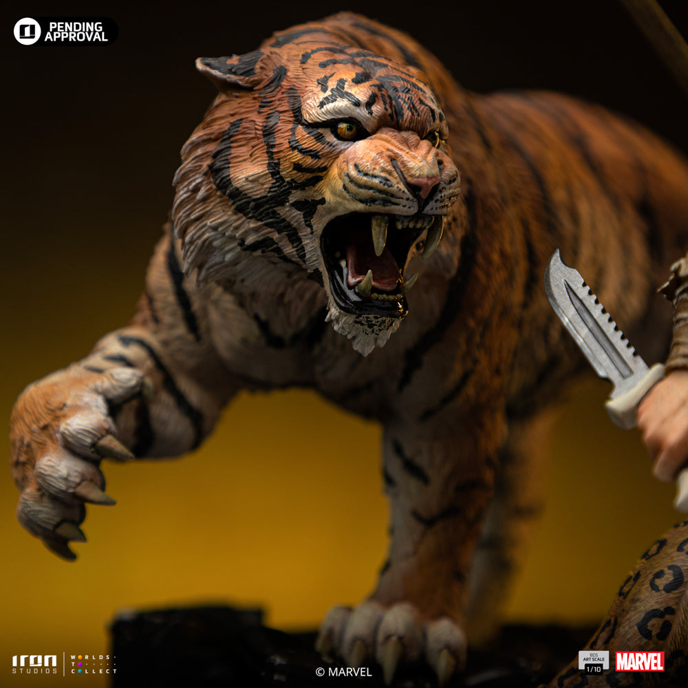 Digital Pre-Order - Statue Kraven - Spider-Man vs Villains Diorama - BDS Art Scale 1/10 - Iron Studios