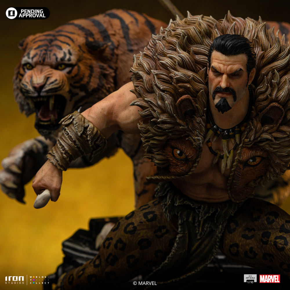 Digital Pre-Order - Statue Kraven - Spider-Man vs Villains Diorama - BDS Art Scale 1/10 - Iron Studios