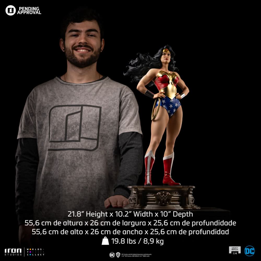 Statue Wonder Woman - DC Trinity - Legacy Replica 1/4 - Iron Studios