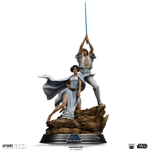 Digital Pre-Order - Statue Luke and Leia - Star Wars - Art Scale 1/10 - Iron Studios