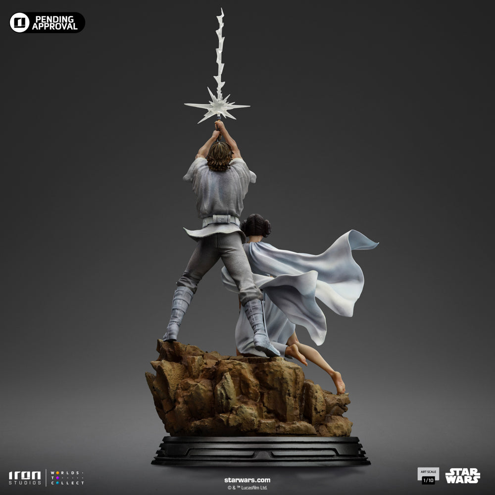 Digital Pre-Order - Statue Luke and Leia - Star Wars - Art Scale 1/10 - Iron Studios