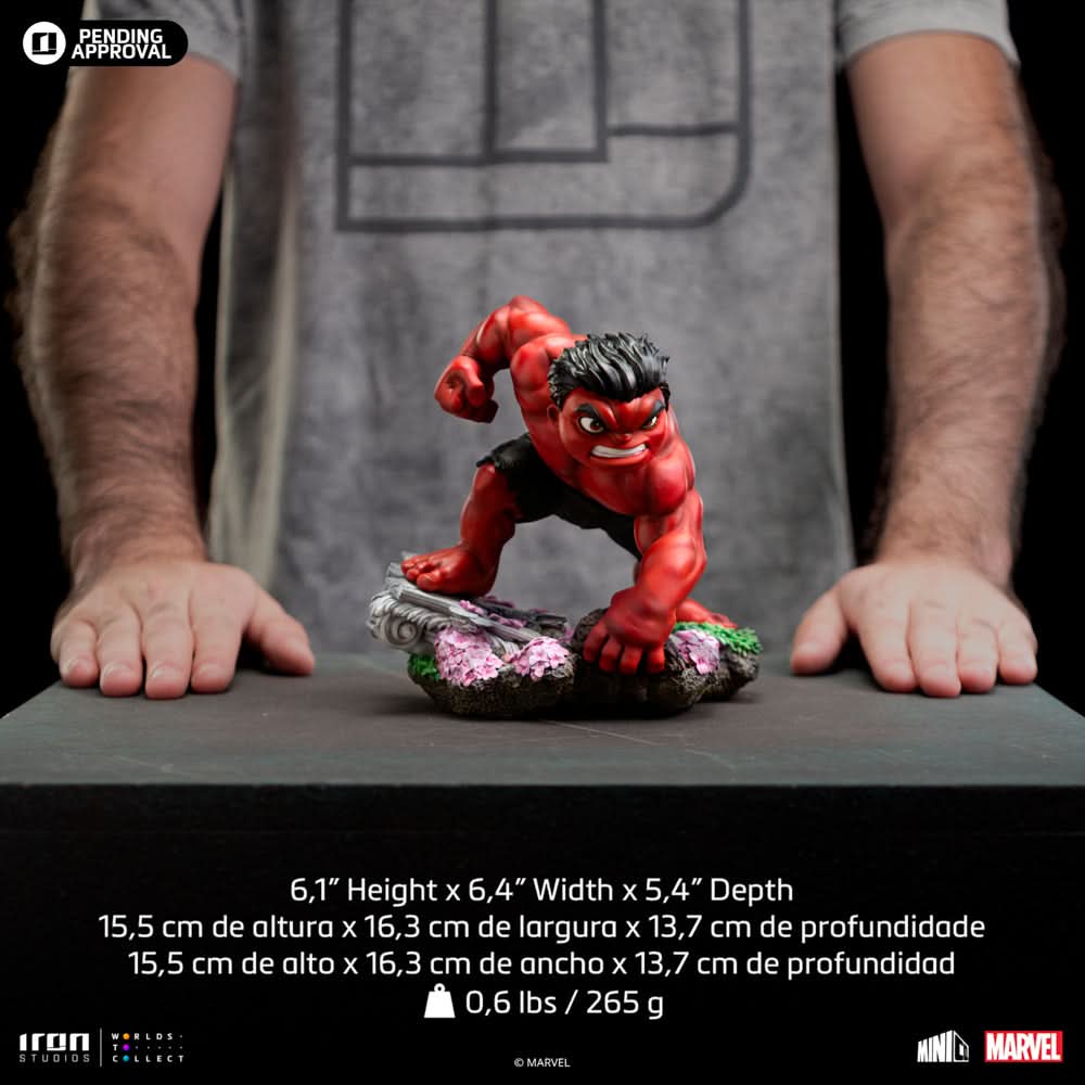 Statue Red Hulk - Captain America: Brave New World - MiniCo - Iron Studios